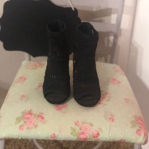 Aldo Open Toe Bootie